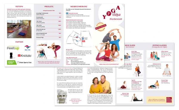 Yoga-Vidya-Norderstedt-Grafiker-Hamburg-Faltblätter-Werbematerial
