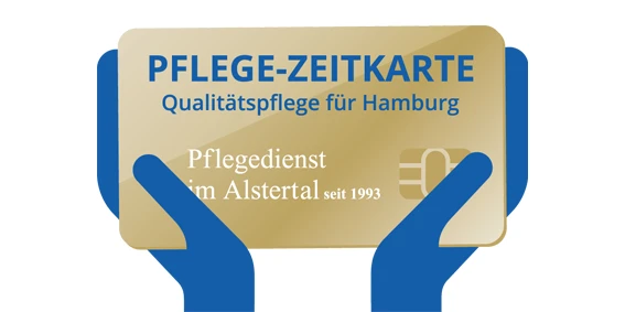 PFLEGE-ZEITKARTE-Grafiker-Hamburg-Firmenlogo
