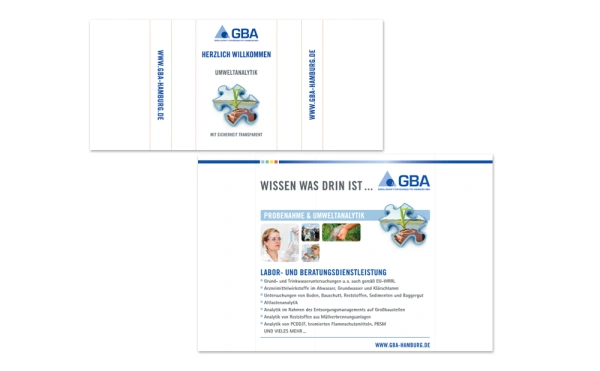 GBA 3-Grafiker Hamburg-Messezubehör-Werbematerial