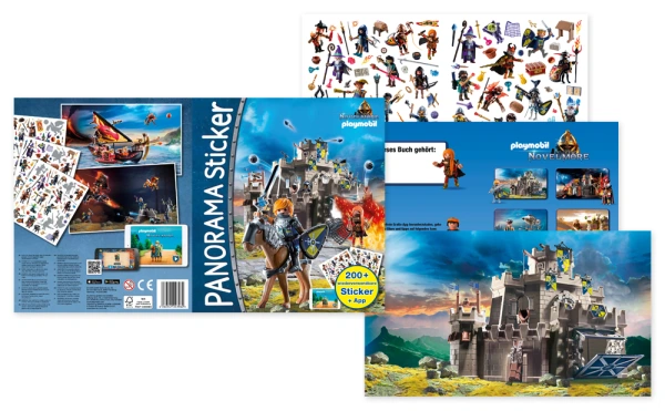 Playmobil-Novelmore-Stickerbücher-Referenzen-Grafiker-Hamburg